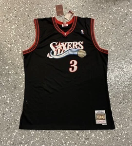 Allen Iverson Philadelphia 76ers Mitchell & Ness Swingman Jersey Men’s 2XL XLT - Picture 1 of 8