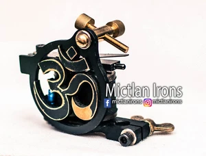 Mictlan Irons Handmade Tattoo Machine Om - Picture 1 of 1