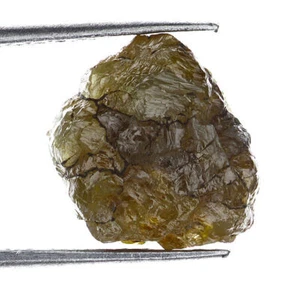Stunning 3.04 Carat Perfect Loose Rough Raw Natural Brown Color Diamond - Picture 1 of 2