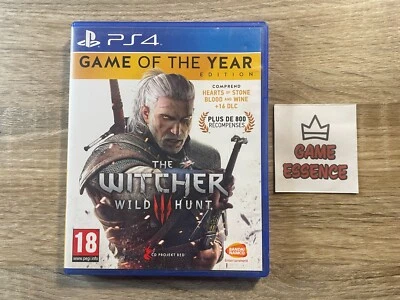 The Witcher III Wild Hunt Game Of The Year PS4 PAL FR PlayStation 4 DLC GOTY 3 - Bild 1 von 3