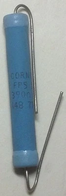 390 Ohm 5W Flameproof resistor: Corning FP5 (PK OF 10) - Image 1 of 4
