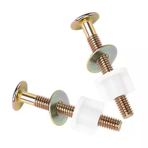 2PCS Universal Toilet Seat Screws Replacement Kit Premium Steel Toilet Seat B... - Picture 1 of 7