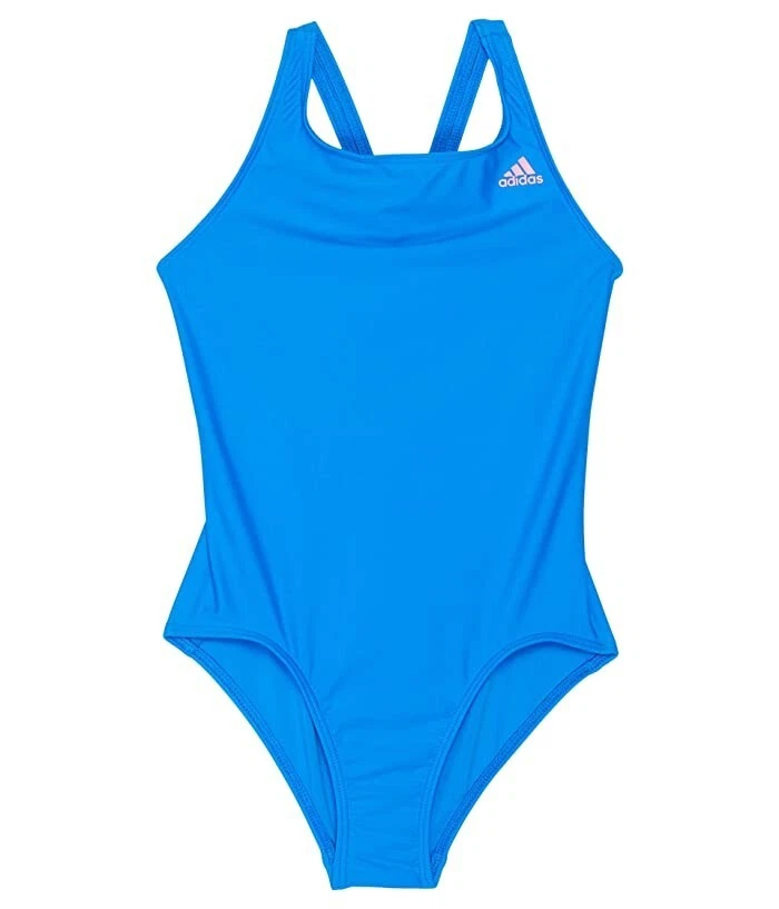 Adidas Niños Azul Sólido Una Pieza Traje de Baño Niñas Talla Pequeña (9-10 AÑOS) 2930 Foto 1 de 2