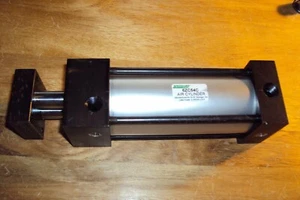 SPEEDAIRE 6ZC54 Air Cylinder: 2" Air Cylinder Bore Dia.,  1/4" NPT , 4" Stroke - Picture 1 of 3