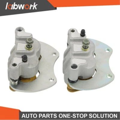 Pinza de freno trasera izquierda y derecha Labwork con pastillas para Polaris RZR XP 4 1000 14-20 Foto 1 de 4
