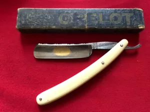 rasoir ancien LE GRELOT MY LOVE 301 rare antique cut throat coupe choux razor - Photo 1/8