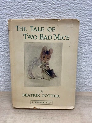 Antique 1904 The Tale Of Two Bad Mice By Beatrix Potter Hardcover Foto 1 de 4