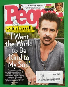 People Magazine-Aug 19 2024-Colin Farrell-Simone Biles-Halle Berry-Complete - Picture 1 of 1