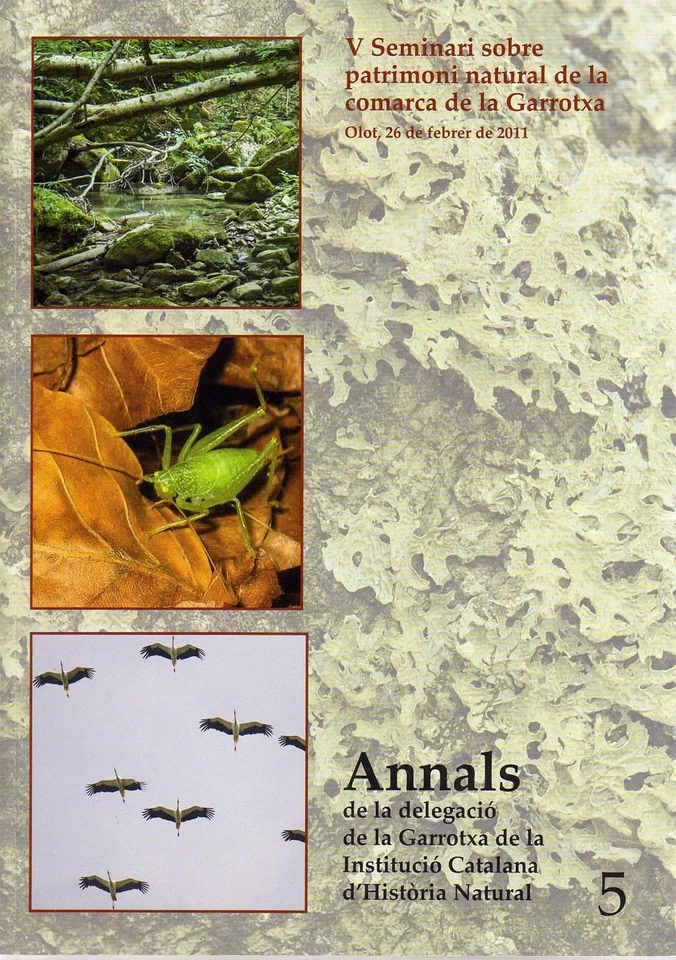 ANNALS Delegació Garrotxa ICHN, 5. V Seminari patrimoni natural. Olot, 2012 - Imagen 1 de 1