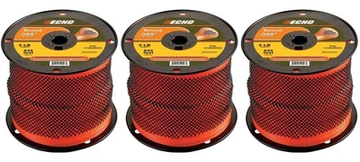 Echo Genuine 3 Lb Spool .095" Diameter Round Trimmer Line 313095053-3PK - Image 1 of 3