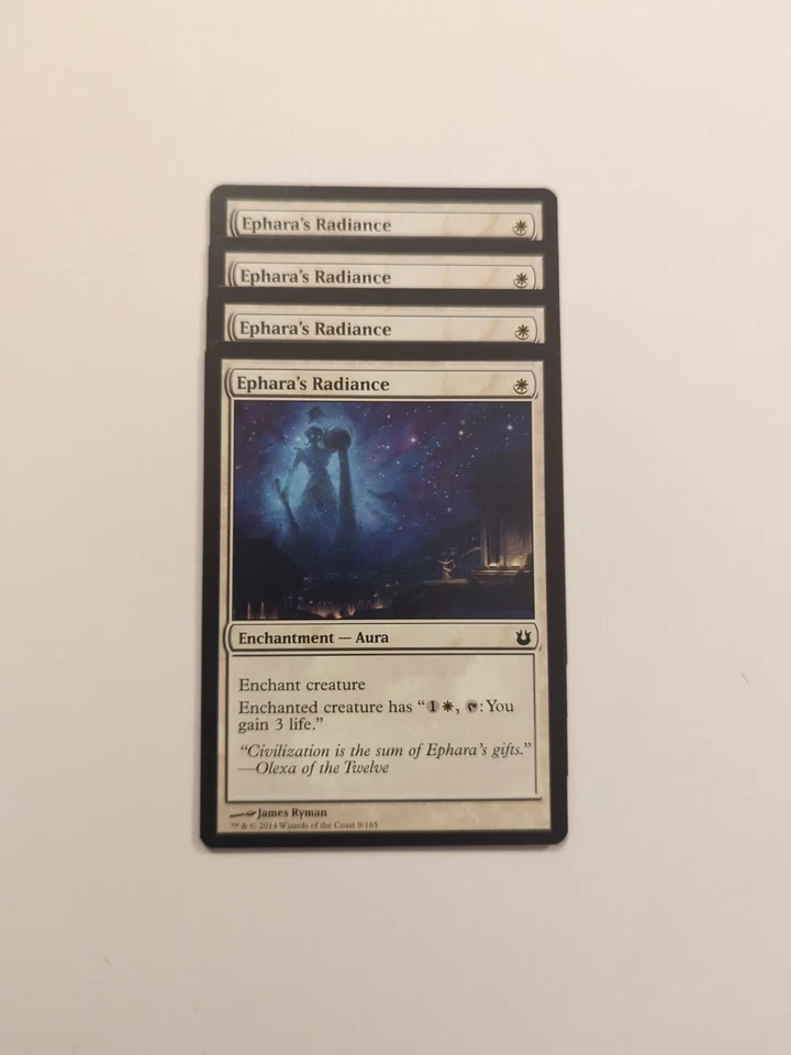 (4) Ephara's Radiance *PLAYSET* Born of the Gods Regular NM MTG - Image 1 of 1