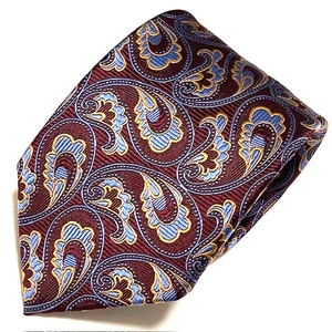 Jos A Bank Tie Paisley Signature Collection Stunning Design Classic Eye Catching - Picture 1 of 22