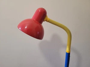 Post-Modern Vintage Metal Multi-Colour Memphis Style Adjust Floor Lamp - Picture 1 of 17