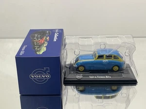 ATLAS COLLECTION 8506086 VOLVO VENUS BILO -BLUE+YELLOW 1:43- GOOD IN BOX - Bild 1 von 7