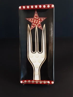 Bandeja para servir pequeña certificada International Kitchen Chef Hobby Lobby 10,75"x4,75" Foto 1 de 4