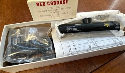 Red Caboose HO Kit #RC-3010-1 Type 103 W 10,000 Gallon Tank Car Sunoco NIB NY - Image 1 of 4