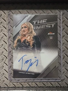 Tiffany Stratton 2025 WWE Topps Finest The Finest Auto Autograph Card Smackdown - Picture 1 of 13