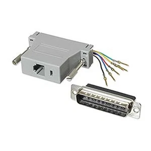 Ziotek 131 2030 Modular Adapter DB25 M to RJ11/RJ12 - Picture 1 of 1