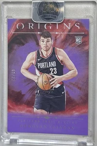 2024-25 Panini Origins Basketball Donovan Clingan Rc /22 Purple - Picture 1 of 2