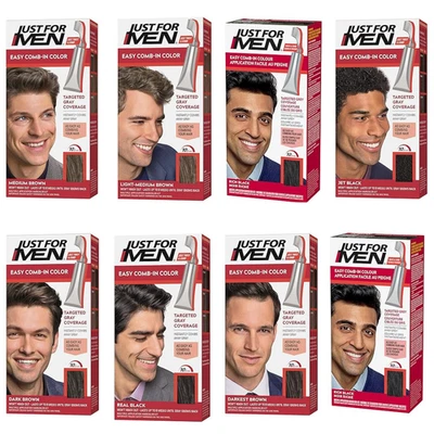 Just For Men Easy Comb-In Color Mens Hair Dye Formerly Autostop - 11 shades - Image 1 of 4