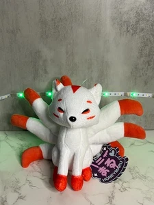 Honeymaru Kyubi no Kitsune 7 Zoll Plüsch 9 Schwanz Fuchs super süß NEU MIT ETIKETT - Bild 1 von 3