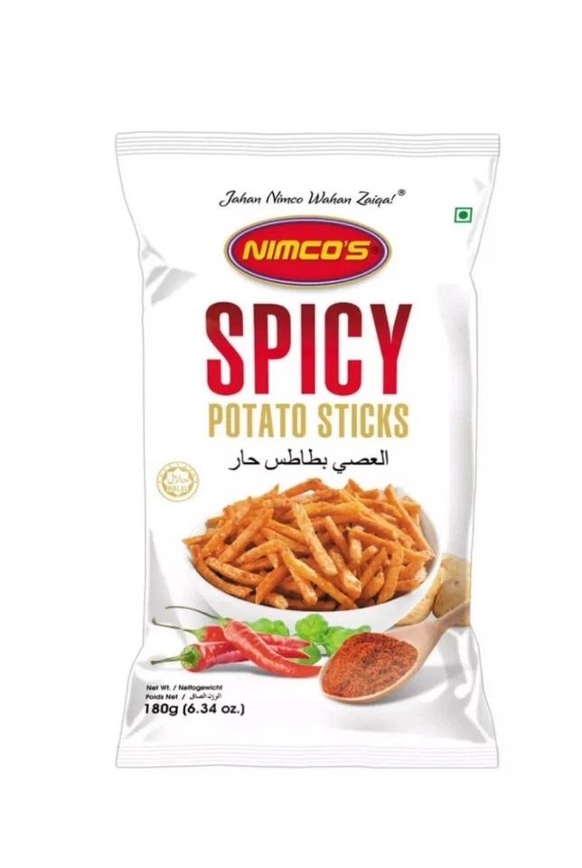 Nimcos Spicy Potato Chips (Pack Of 6) - Image 1 of 1