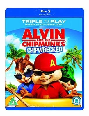 Alvin and the Chipmunks: Chipwrecked - Triple Play (Blu-ray + DVD... - DVD  R4VG - Image 1 of 2
