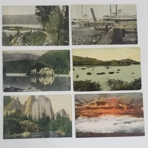 6 - Vintage Post cards New York Yosemite New Orleans Early 1900s Lot - Picture 1 of 6