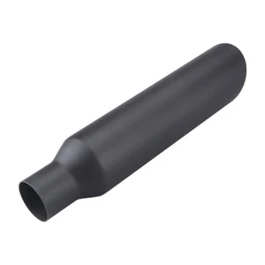 Stainless Steel Exhaust Tip 2.5" Inlet - 4" Outlet - 18" Long Black - Picture 1 of 7