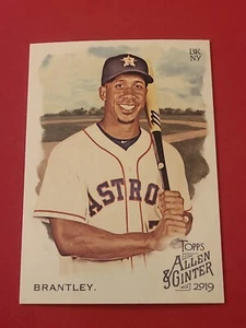 2019 Michael Brantley Topps Allen & Ginter #218 - Picture 1 of 2