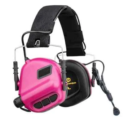 Tactical Headset Anti Noise Headphones Military Aviation Communication Earphone - Image 1 of 4