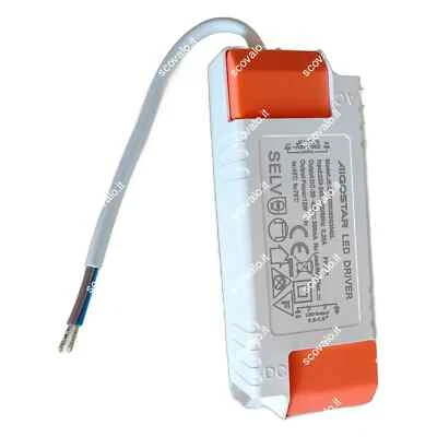 AIGOSTAR alimentatore driver pannello led 30-42 volt stabilizzato trasformatore 12 watt