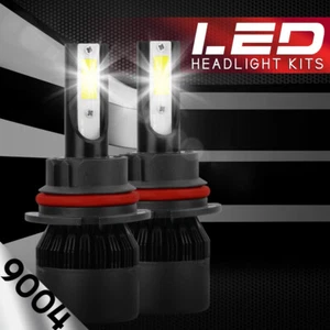 XENTEC LED HID Headlight kit 9004 HB1 White for 1986-1993 Mercedes-Benz 300E - Picture 1 of 12