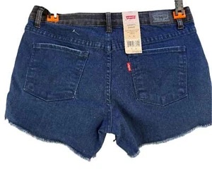 Levi's Denim Shorty Shorts Youth Girls Size 16 Regular - Picture 1 of 7