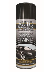 Black Stain Spray Paint 400ml Mehrzweck Aerosol Benzinbeständig Metall Fahrrad - Bild 1 von 7