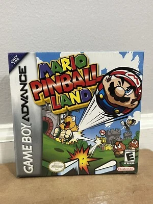 Game Boy Advance MARIO PINBALL LAND - ¡NUEVO Y Sellado con Costura en H! GBA COMO NUEVO!! Foto 1 de 4