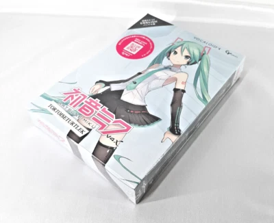 CRYPTON VOCALOID4 Hatsune Miku V4X English bundle DVD Software - Image 1 of 4