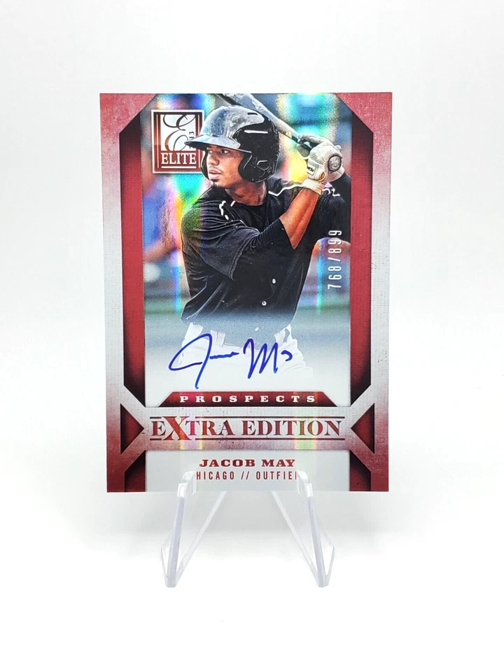 2013 Panini Elite Extra Edition AUTO #151 Jacob May /899 - Image 1 of 2