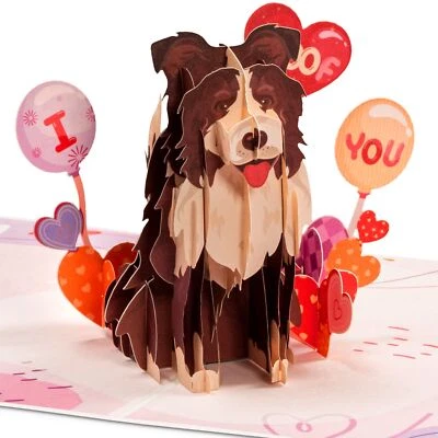 Tarjeta emergente Paper Love Frndly 3D I Woof You - 100 % reciclada y ecológica,... Foto 1 de 4