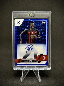 Rafael Leao 2022 Topps Club Icy Blue Autograph /99 SP AC Milan Italy - Picture 1 of 2
