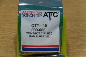 American Torch Tip 000-068 .35 Contact Tip 10Pk - Picture 1 of 2
