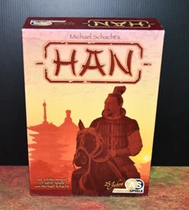 Han Board Area Control BoardGame Michael Schacht’s Vg / Box wear English rules* - Picture 1 of 3