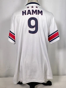 Mia Hamm #9 USWNT Team USA White Soccer Jersey Women's XXL - Picture 1 of 14
