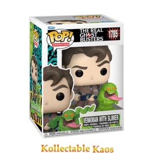 The Real Ghostbusters (1986) - Venkman with Slimer Pop! Vinyl Figure #1785 - Picture 1 of 2