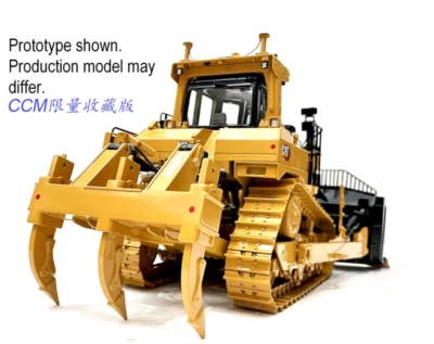 1:24 D9 Dozer Multi - Shank Ripper U-Blade Construction Machine Diecast Model - Image 1 of 4