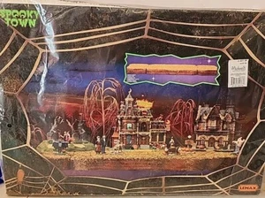 Lemax Spooky Town 3 Pezzi Piattaforma Espositore Halloween Paesaggio Accenti 2003 - Foto 1 di 4