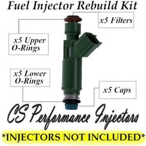 Fuel Injectors Rebuild Repair Kit fits 9470229 for 2001-2007 Volvo 2.4L I5 - Picture 1 of 1