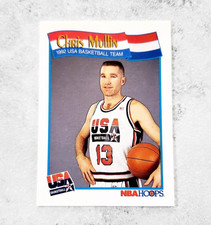 Chris Mullin 1991-92 Hoops USA Basketball Golden State Warriors