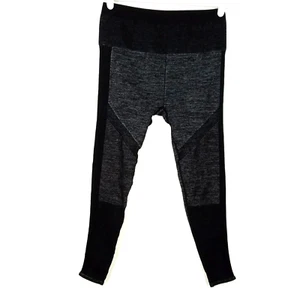 Women's Leggings Black Gray W26 L26 High Rise Activewear Athleisure Workout - Picture 1 of 8