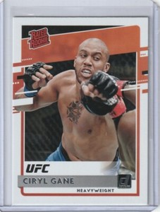 2021 Panini Chronicles UFC Donruss Ciryl Gane Rated Rookie Base #28